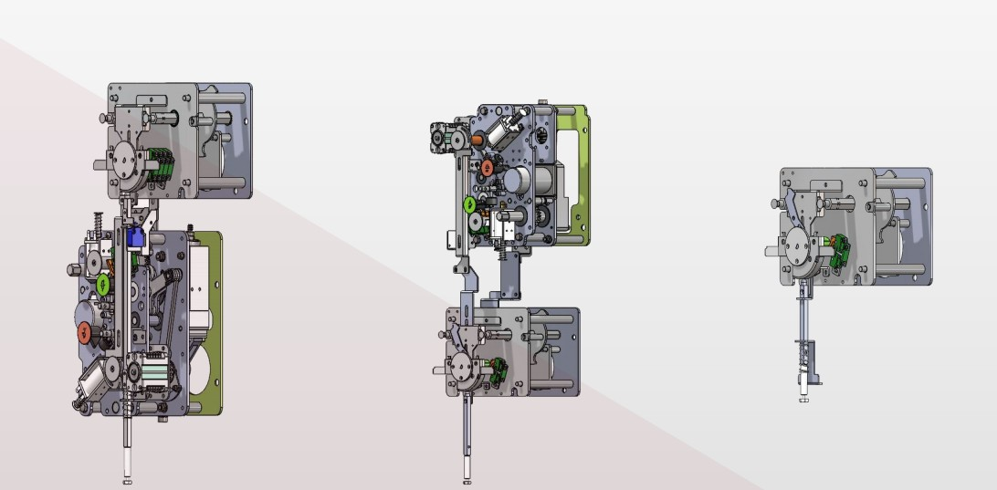 QCHB-12 operating mechanism engineering views