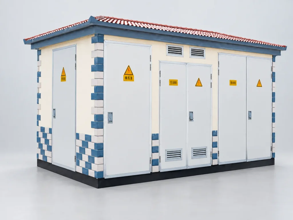 YB-12 prefabricated substation for solar and industrial power distribution